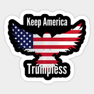 Keep America Trumpless ny -Trump Sticker